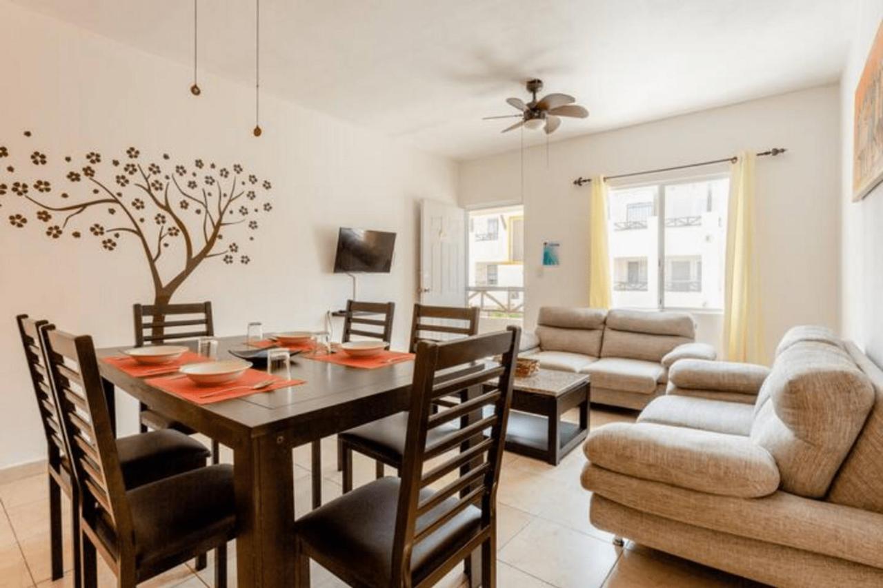 Apartamento En Fraccionamiento Privado 6 Personas Con Piscina Cerca De La Playa Плая-дель-Кармен Экстерьер фото