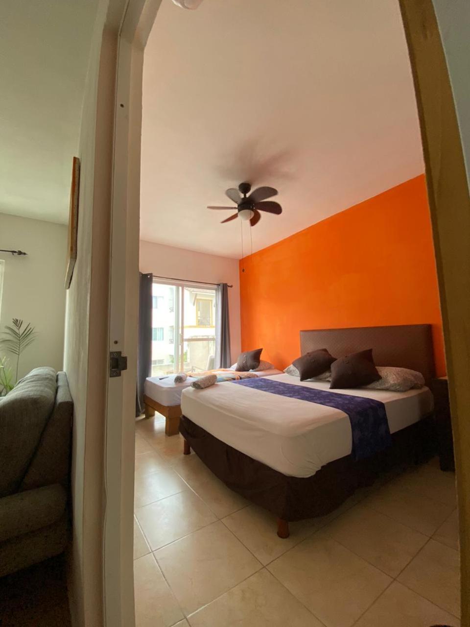 Apartamento En Fraccionamiento Privado 6 Personas Con Piscina Cerca De La Playa Плая-дель-Кармен Экстерьер фото
